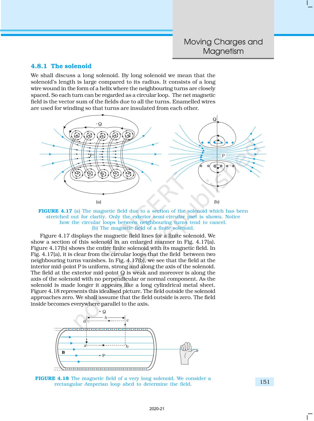 Moving Charges And Magnetism - NCERT Book Of Class 12 Physics Part I